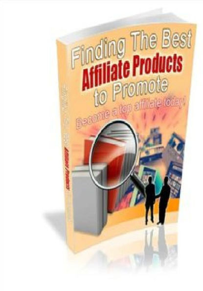 Best Affiliate Products Promote