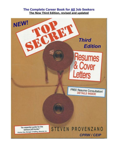 TOP SECRET Resumes & Cover Letters, the Third Edition Ebook