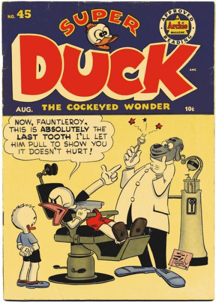 Super Duck Number 45 Childrens Comic Book