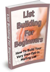 Title: List Building for Beginners, Author: Alan Smith