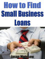 How to Find Small Business Loans