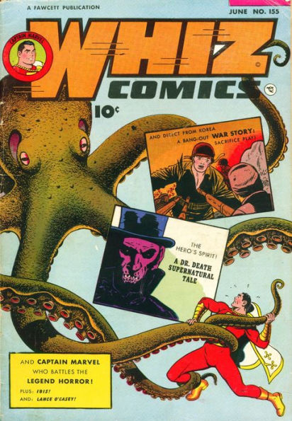 Whiz Comics Number 155 Super-Hero Comic Book