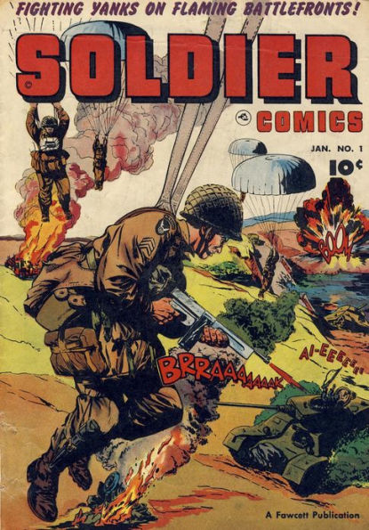 Soldier Comics Number 1 War Comic Book