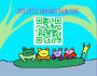 Five Little Froggies In QR Code