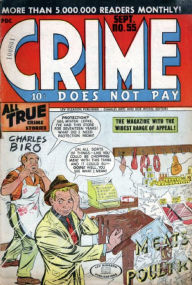 Title: Crime Does Not Pay Number 55 Crime Comic Book, Author: Lou Diamond