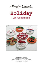 Title: PA950 Holiday CD Coaster Crochet Patterns, Author: Maggie Weldon