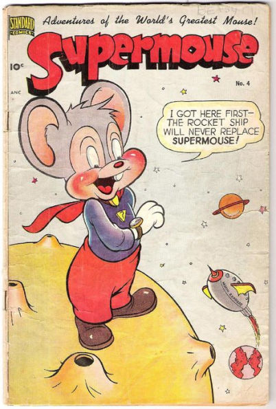 SuperMouse Number 4 Childrens Comic Book