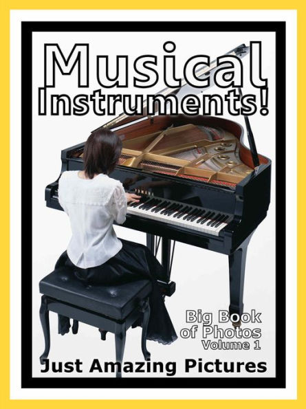 Just Musical Instrument Photos! Big Book of Photographs & Pictures of Musical Instruments, Vol. 1