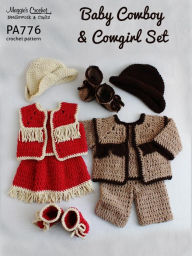 Title: PA776-R Cowboy (Cowgirl) Set Crochet Pattern, Author: Maggie Weldon