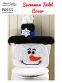 PA954-R Snowman Toilet Cover Crochet Pattern
