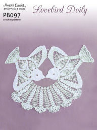 Title: PB097-R Lovebird Doily Crochet Pattern, Author: Maggie Weldon