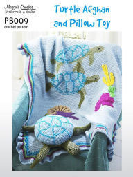 Title: PB009-R Turtle Afghan & Pillow Crochet Pattern, Author: MAggie Weldon