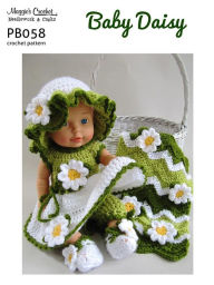 Title: PB058-R Baby Daisy Crochet Pattern, Author: Maggie Weldon