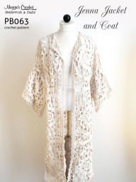 Title: PB063-R Jenna Jacket Crochet Pattern, Author: Maggie Weldon