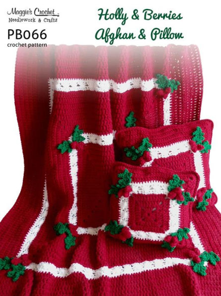 Crochet Pattern Holly Afghan PB066-R