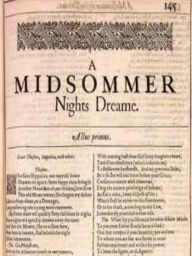 Title: A Midsummer Night's Dream, Author: William Shakespeare