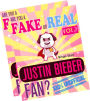 Are You a Fake or Real Justin Bieber Fan? Bundle Version - Red and Yellow - The 100% Unofficial Quiz and Facts Trivia Travel Set Game