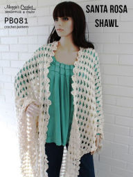 Title: PB081-R Santa Rosa Shawl Crochet Pattern, Author: MAggie Weldon