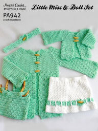 Crochet Pattern Blueberry Baby Layette PA333-R by MAggie Weldon, eBook