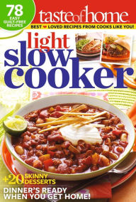 Title: Taste of Home Light Slow Cooker, Author: Taste of Home