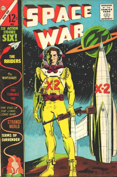 Space War Number 22 Science Fiction Comic Book