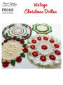 Crochet Pattern Vintage Christmas Doilies PB068-R