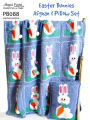 PB088-R Easter Afghan & Pillow Crochet Pattern - Print in Color
