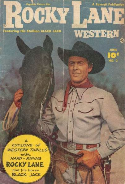 Rocky Lane Number 2 Western Comic Book