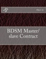 BDSM Master/slave Contract