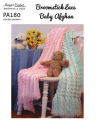 Title: Crochet Pattern Broomstick Lace Baby Afghan PA180-R, Author: Maggie Weldon