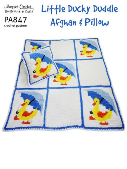 Crochet Pattern Little Ducky Duddle PA847-R