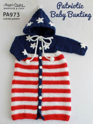 Title: PA973-R Patriotic Bunting Crochet Pattern, Author: MAggie Weldon