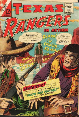 Texas Rangers in Action Number 53 Western Comic Book by Lou Diamond