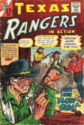 Texas Rangers in Action Number 55 Western Comic Book by Lou Diamond