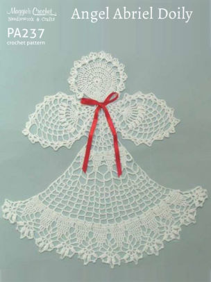 Crochet Pattern Angel Abriel Doily Pa237 R - 