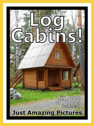 Title: Just Log Cabin Photos! Big Book of Photographs & Pictures of Log Cabins, Vol. 1, Author: Big Book of Photos