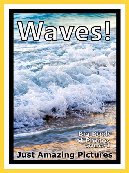 Just Wave Photos! Big Book of Photographs & Pictures of Ocean Sea Water Waves, Vol. 1