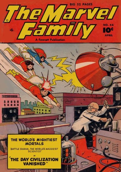 Marvel Family Number 46 Superhero Comic Book