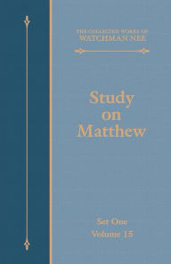 Title: Study on Matthew, Author: Watchman Nee