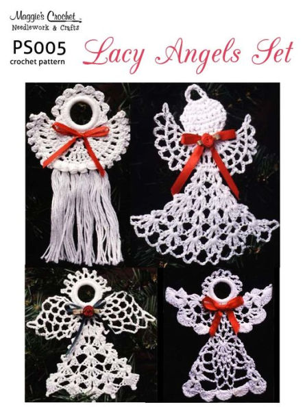 PS005-R Lacy Angels Crochet Pattern