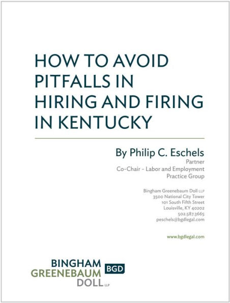 How to Avoid Legal Pitfalls in Hiring and Firing in Kentucky