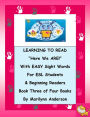 LEARNING TO READ 