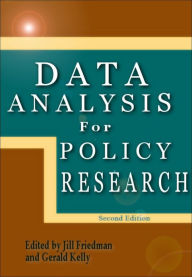 Title: Data Analysis for Policy Research, Author: Jill Friedman