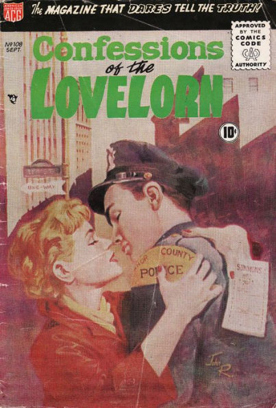 Confessions of the Lovelorn Number 108 Love Comic Book