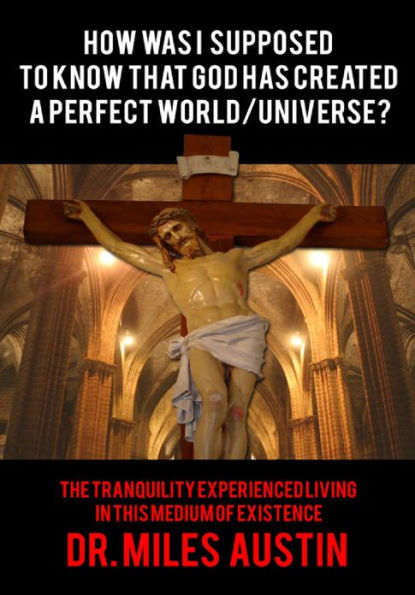 How Was I Supposed to Know That God Has Created a Perfect World/Universe?