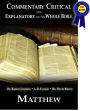 Commentary Critical and Explanatory on the Whole Bible - Book of Matthew