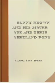 Title: Bunny Brown and His Sister Sue and Their Shetland Pony, Author: Laura Lee Hope