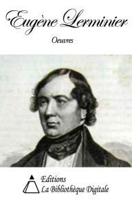 Title: Oeuvres de Eugène Lerminier, Author: Eugène Lerminier