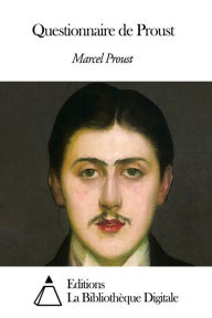 Title: Questionnaire de Proust, Author: Marcel Proust