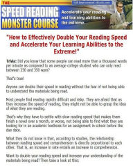 Title: eBook about Speed Reading Monster Course - Simple techniques and methods are all it takes for you to stand above the rest and become extraordinary..., Author: Healthy Tips